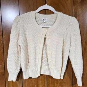 Ye Mak vintage inspired crop cardigan